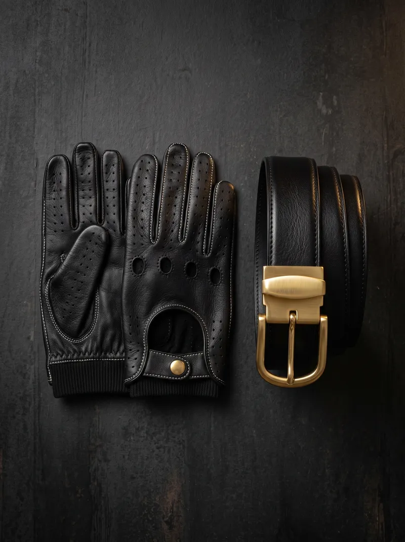 Gloves & Belts private label leather manufacturing sample by Hashbloom International