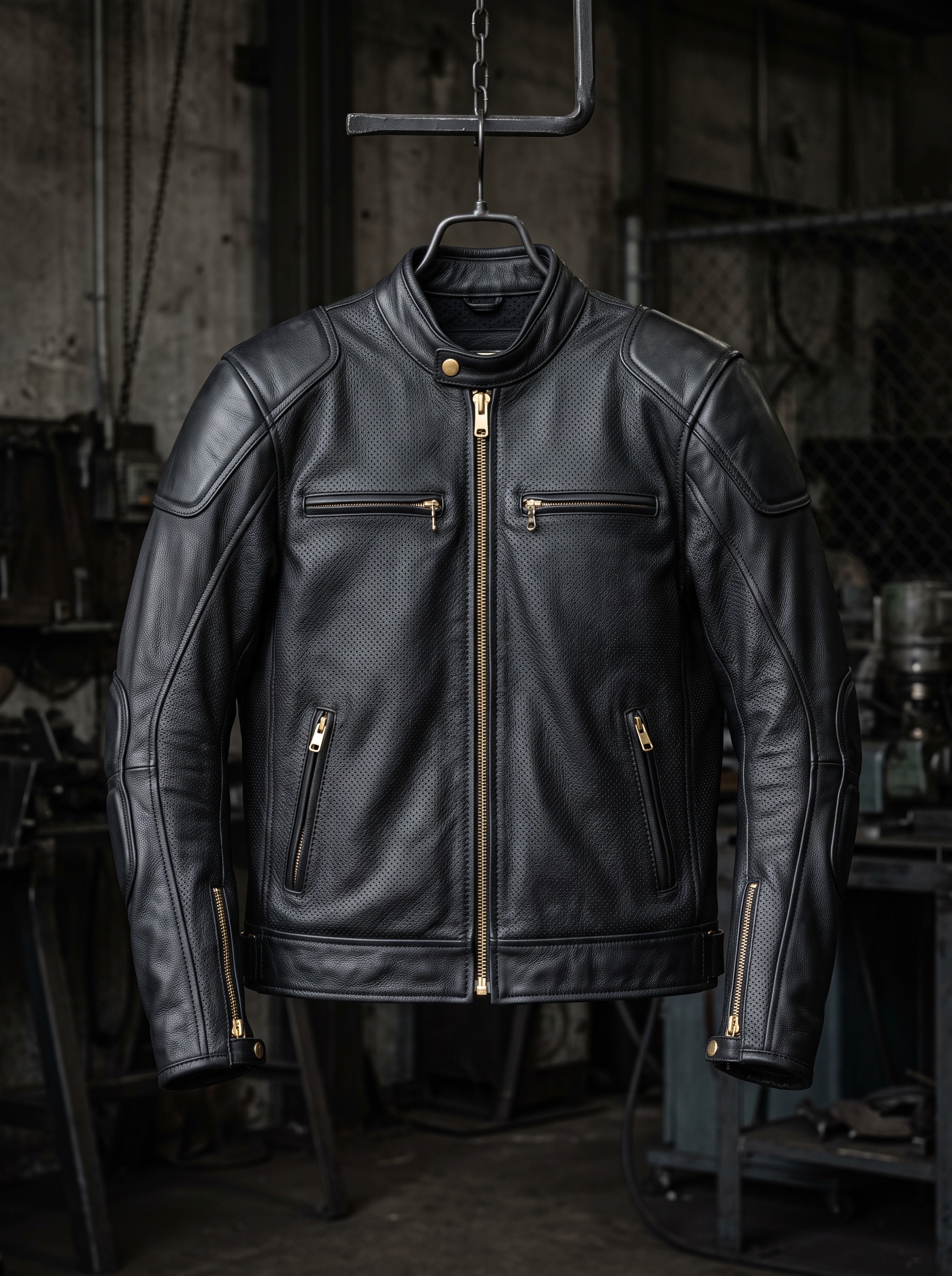 Motorcycle Gear private label leather manufacturing sample by Hashbloom International