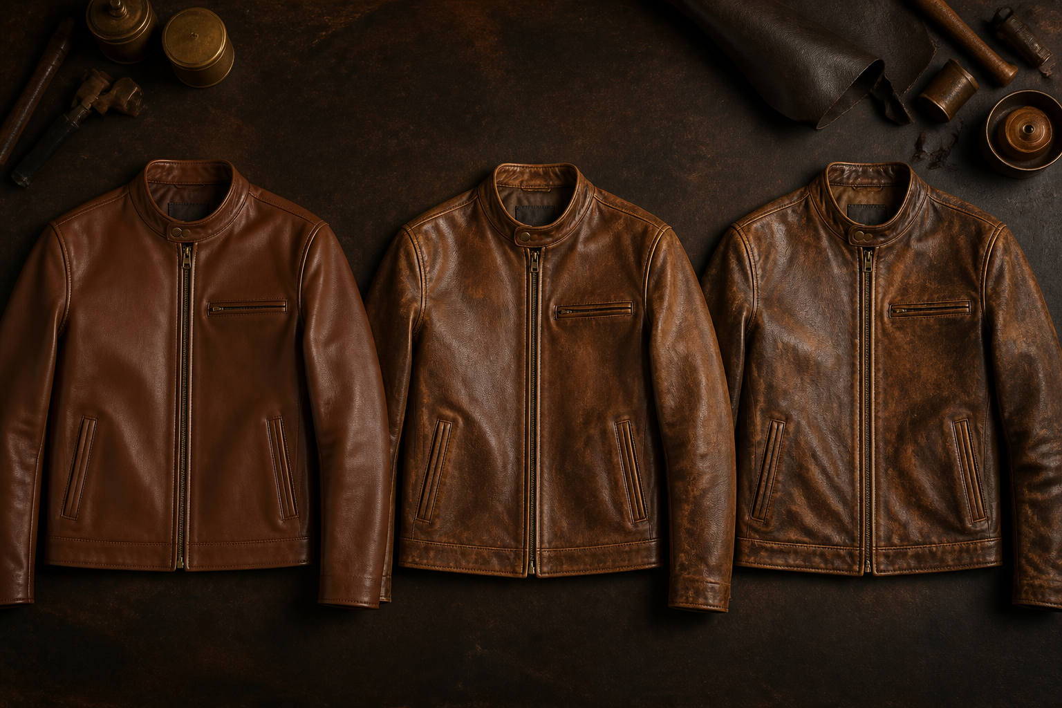 Leather Garment Wash Effects: Vintage, Distressed & Softened Finishes
