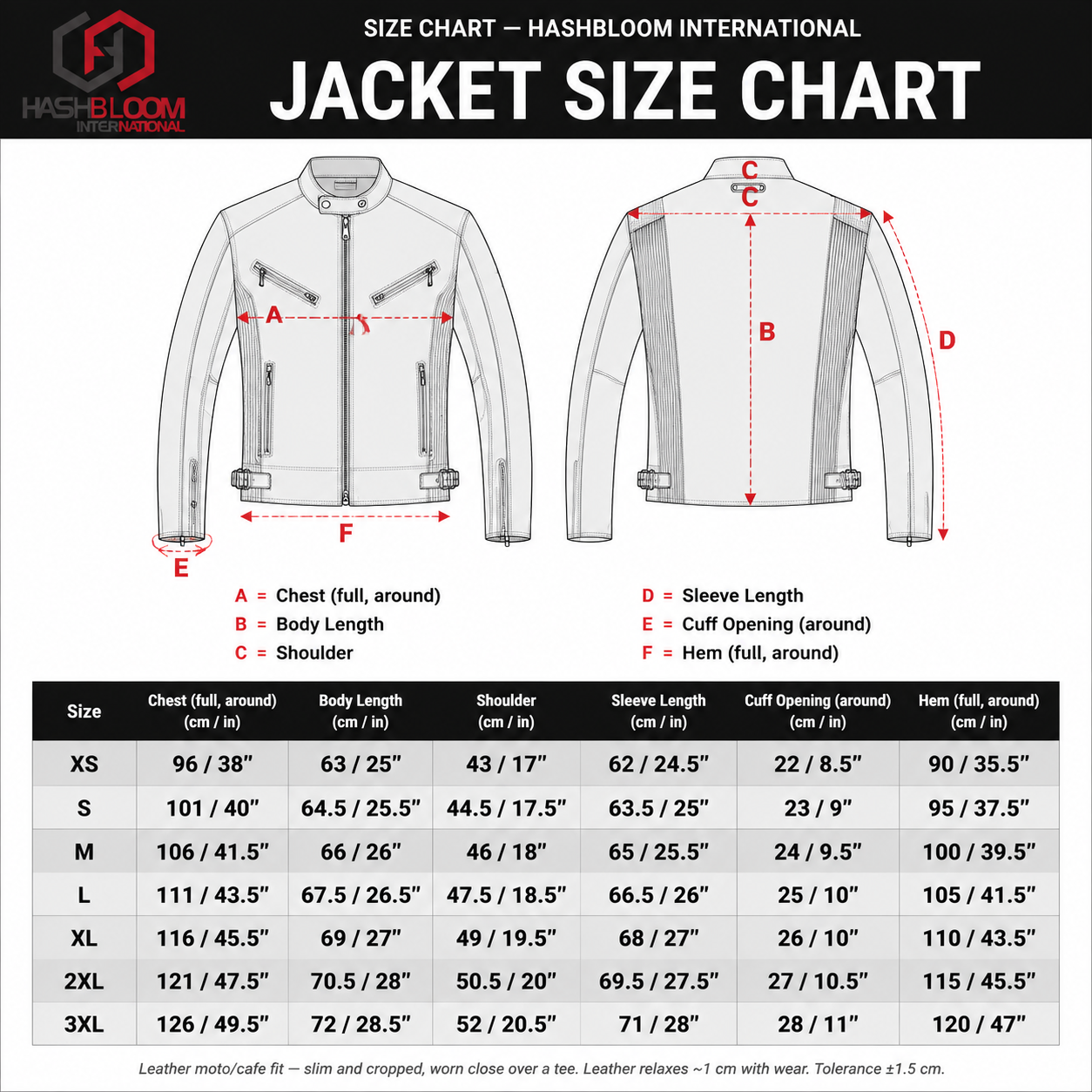 Men's Brown Horsehide Heritage Cafe Racer Jacket manufacturing detail 6