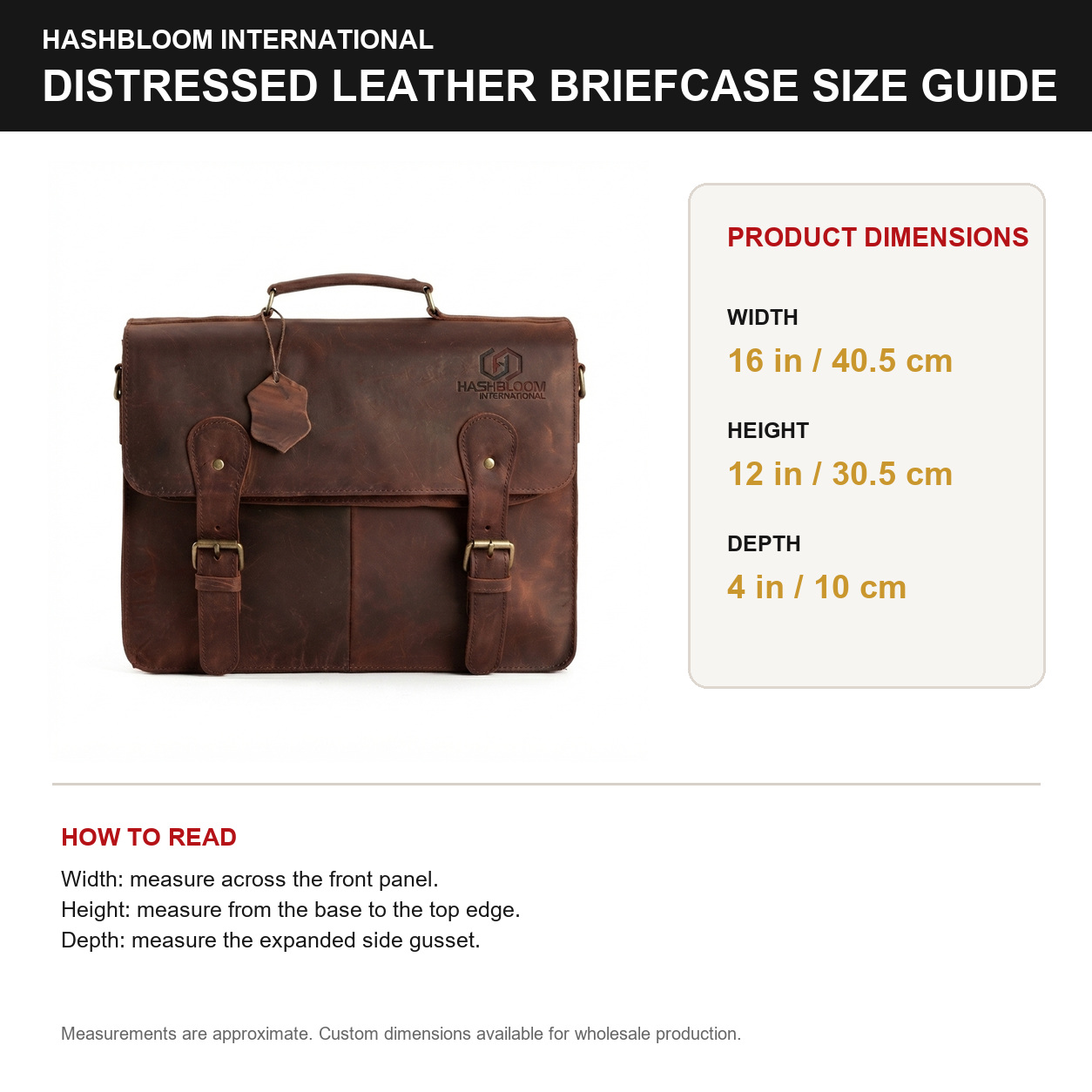 Men's Vintage Distressed Leather Briefcase Laptop Business Bag manufacturing detail 6