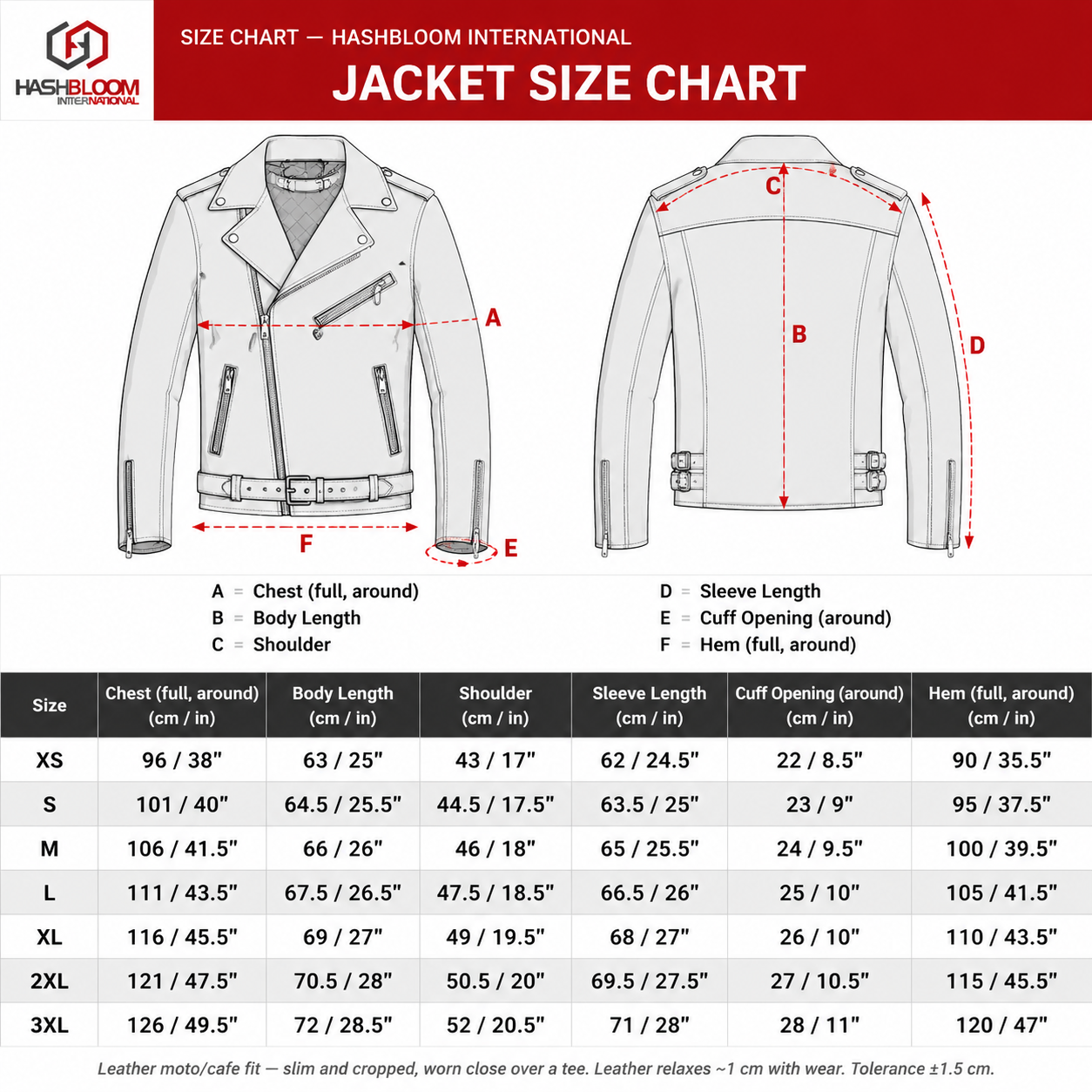 Men's Navy Sheep Leather Moto Jacket manufacturing detail 6