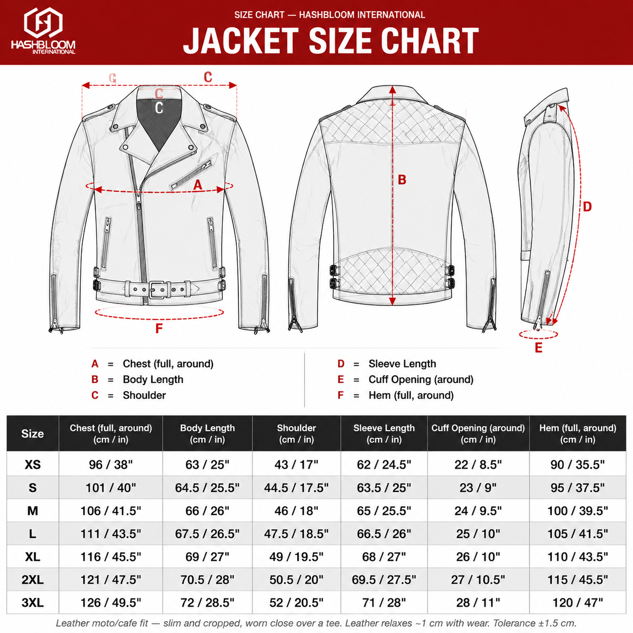Men's Sheep Nappa Asymmetric Biker Jacket manufacturing detail 5