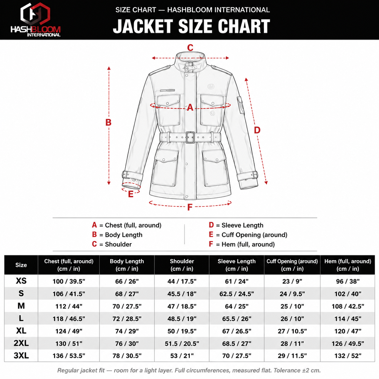 Women's Black Olive Belted Leather Field Jacket manufacturing detail 2