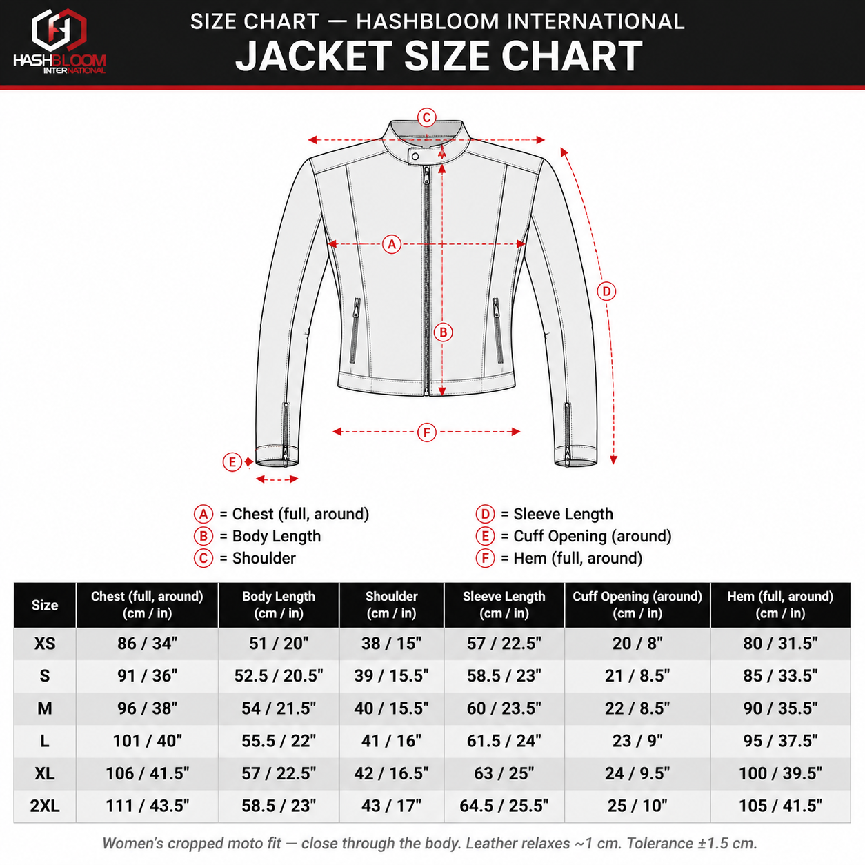 Women's Black Sheep Nappa Rose Gold Moto Jacket manufacturing detail 6