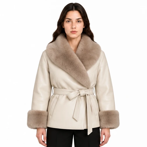 Women’s Faux-Fur Leather Jackets: OEM Buyer Guide - Hashbloom International leather manufacturing guide