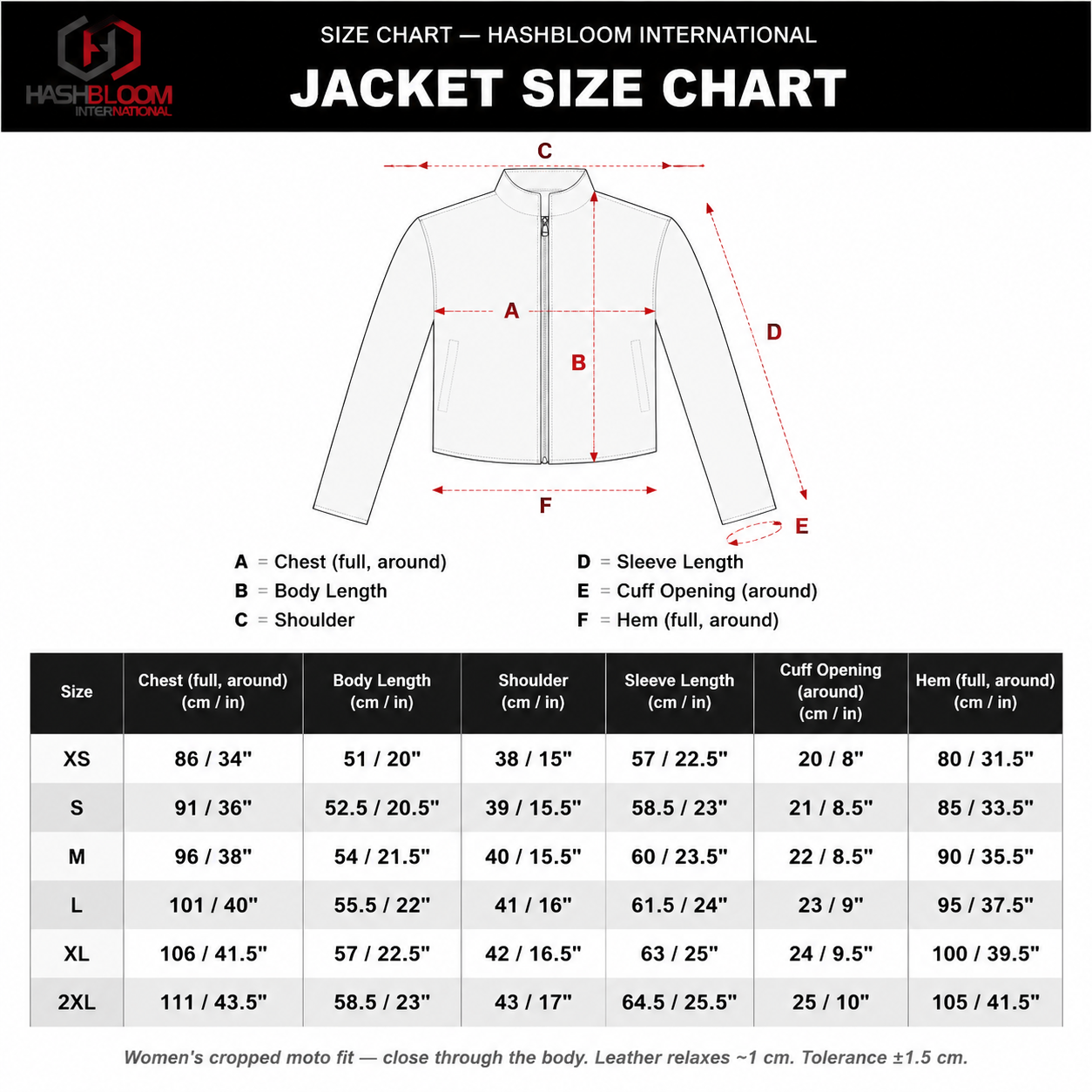 Women's Minimal Cropped Sheep Nappa Leather Jacket manufacturing detail 5